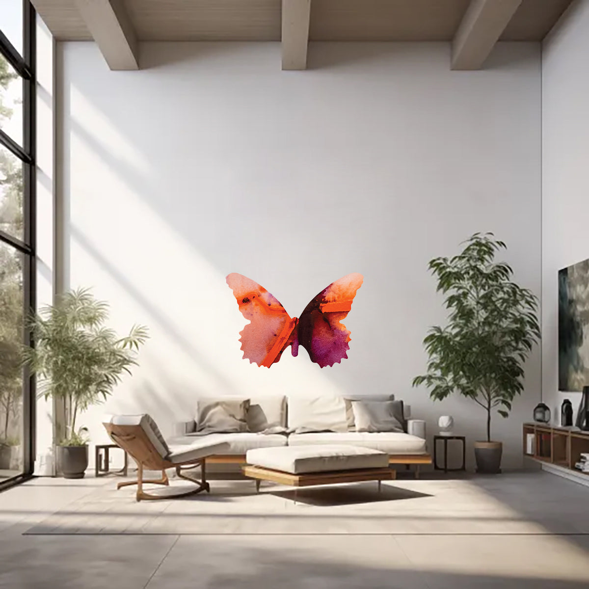 Scarlet Butterfly Decal Set