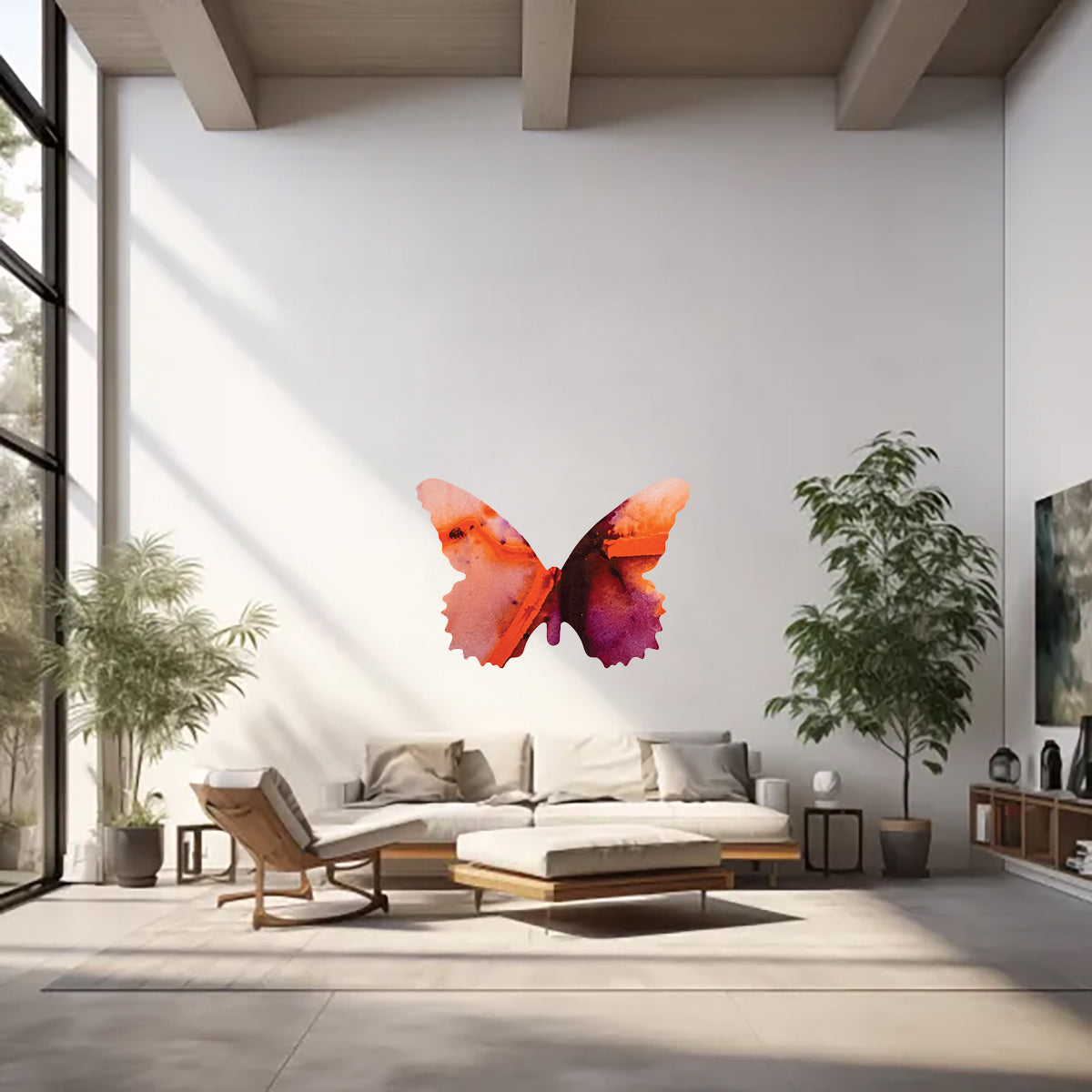 Scarlet Butterfly Decal Set