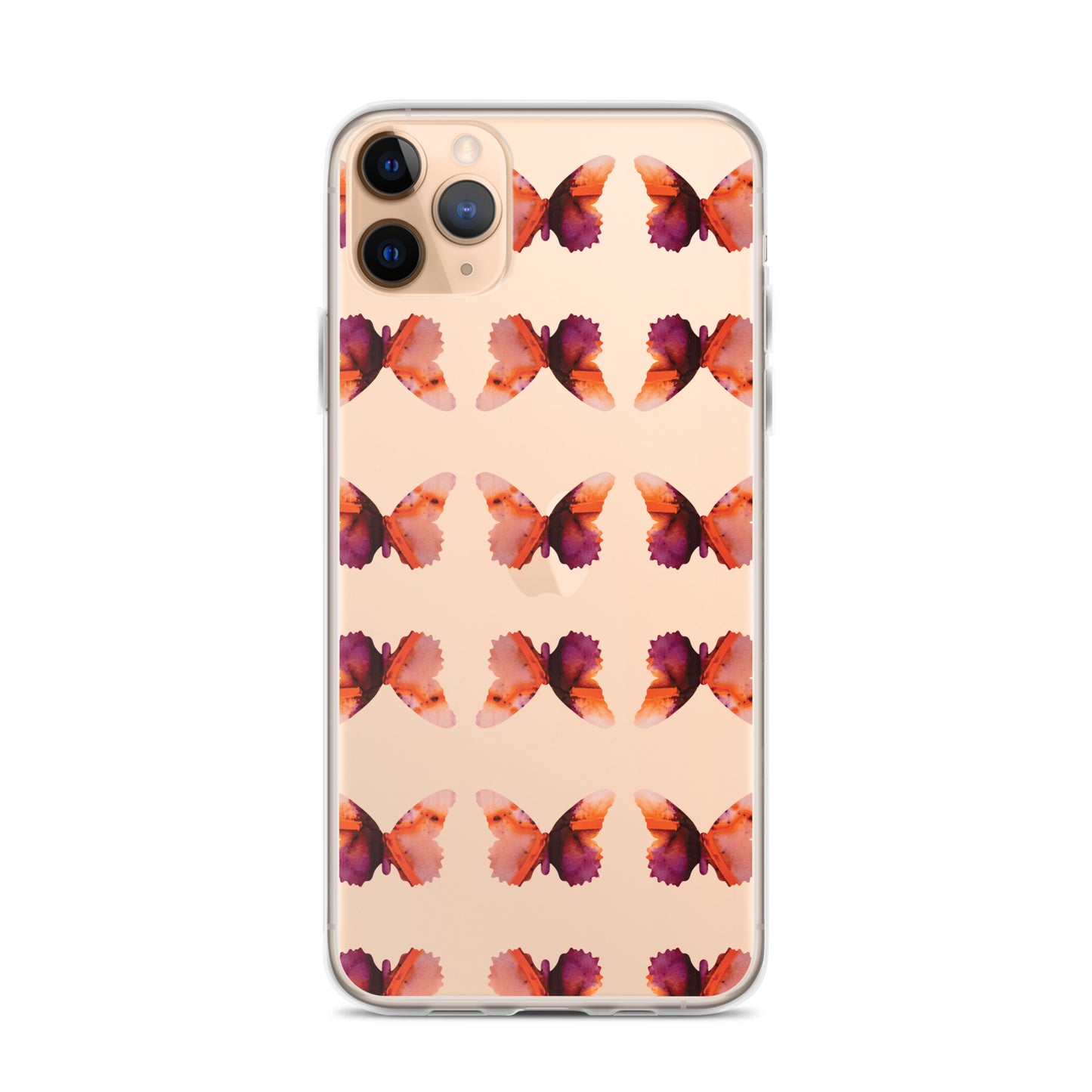 Clear Case for iPhone Scarlet