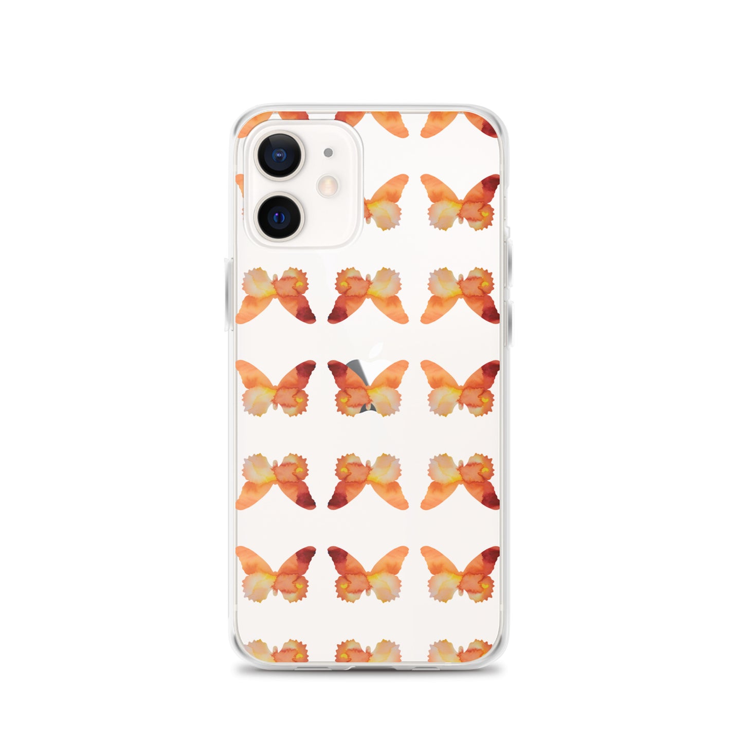 Clear Case for iPhone Orange