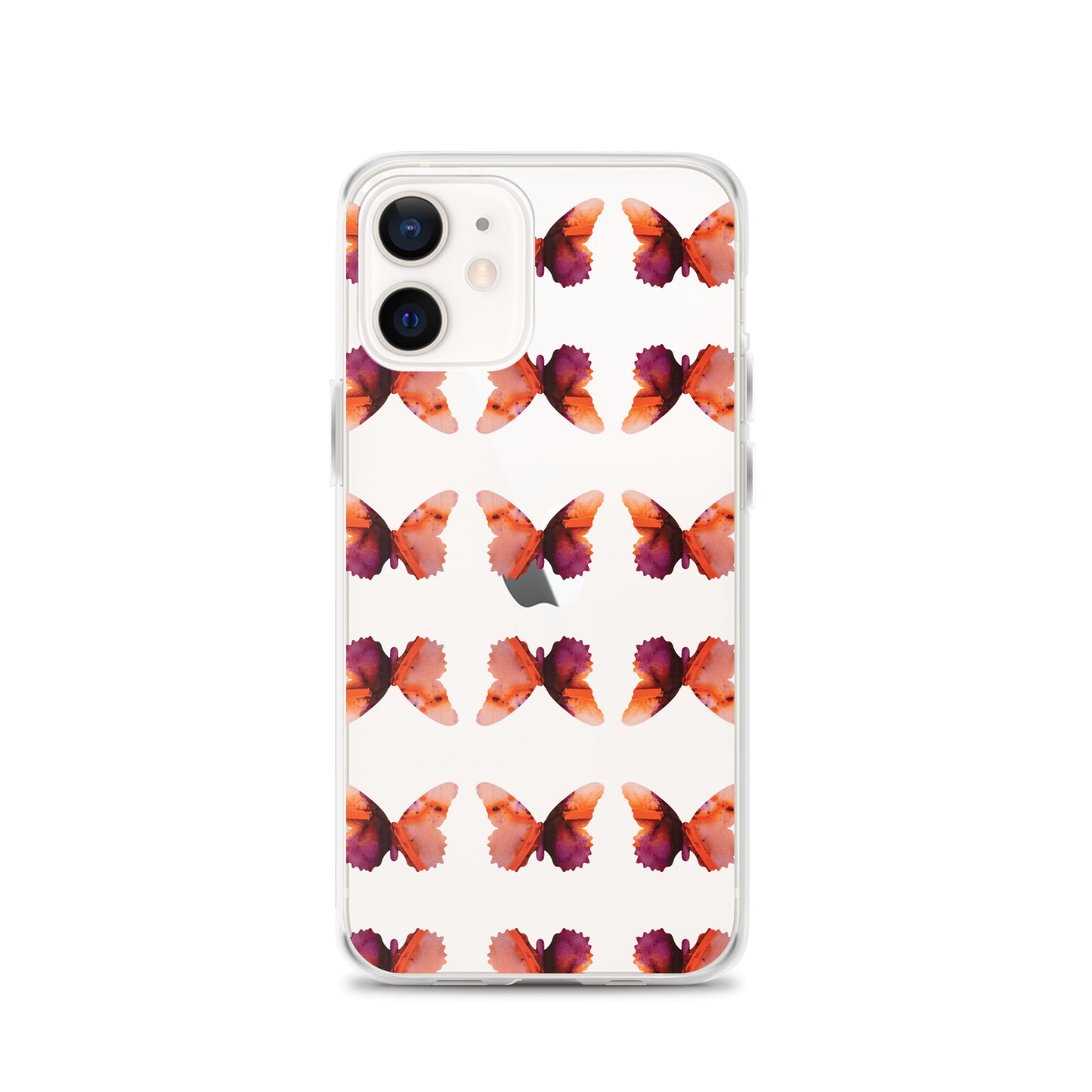 Clear Case for iPhone Scarlet