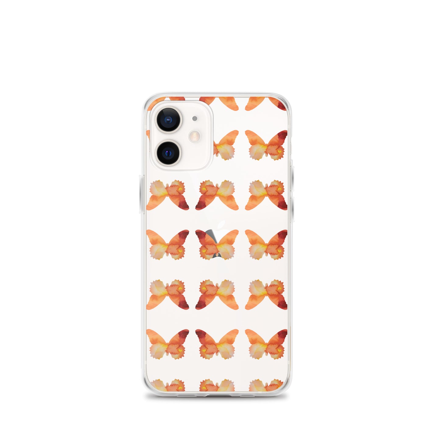 Clear Case for iPhone Orange