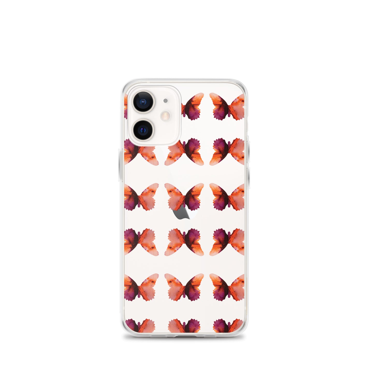 Clear Case for iPhone Scarlet