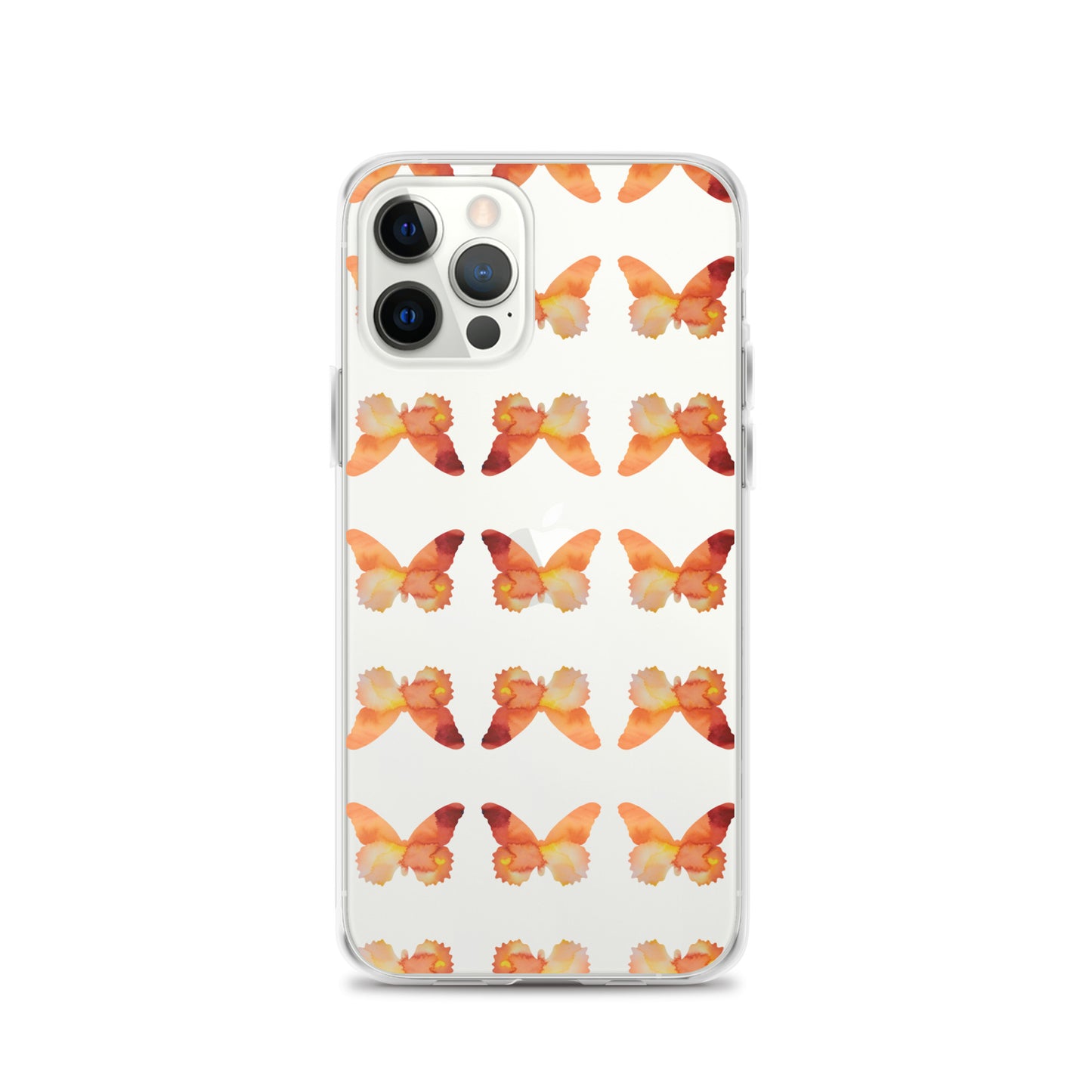 Clear Case for iPhone Orange