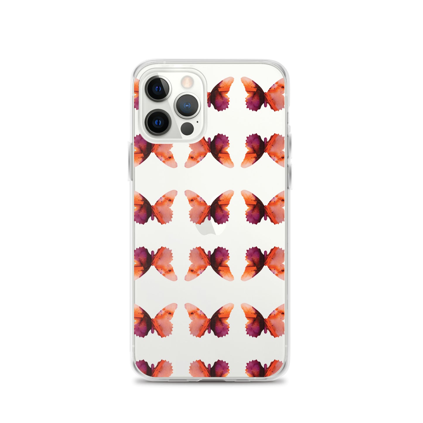 Clear Case for iPhone Scarlet