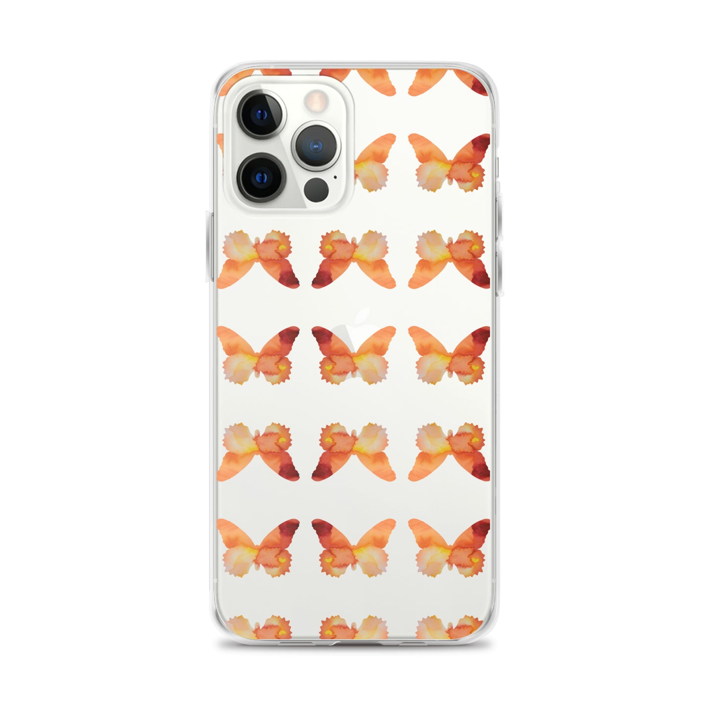 Clear Case for iPhone Orange
