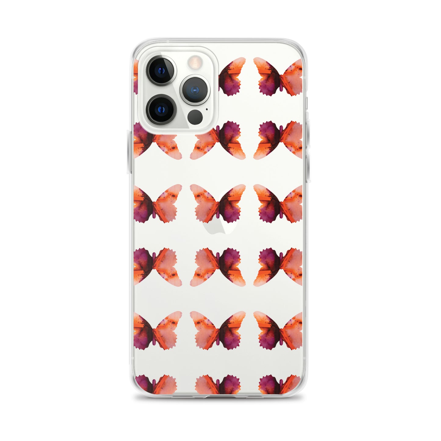 Clear Case for iPhone Scarlet