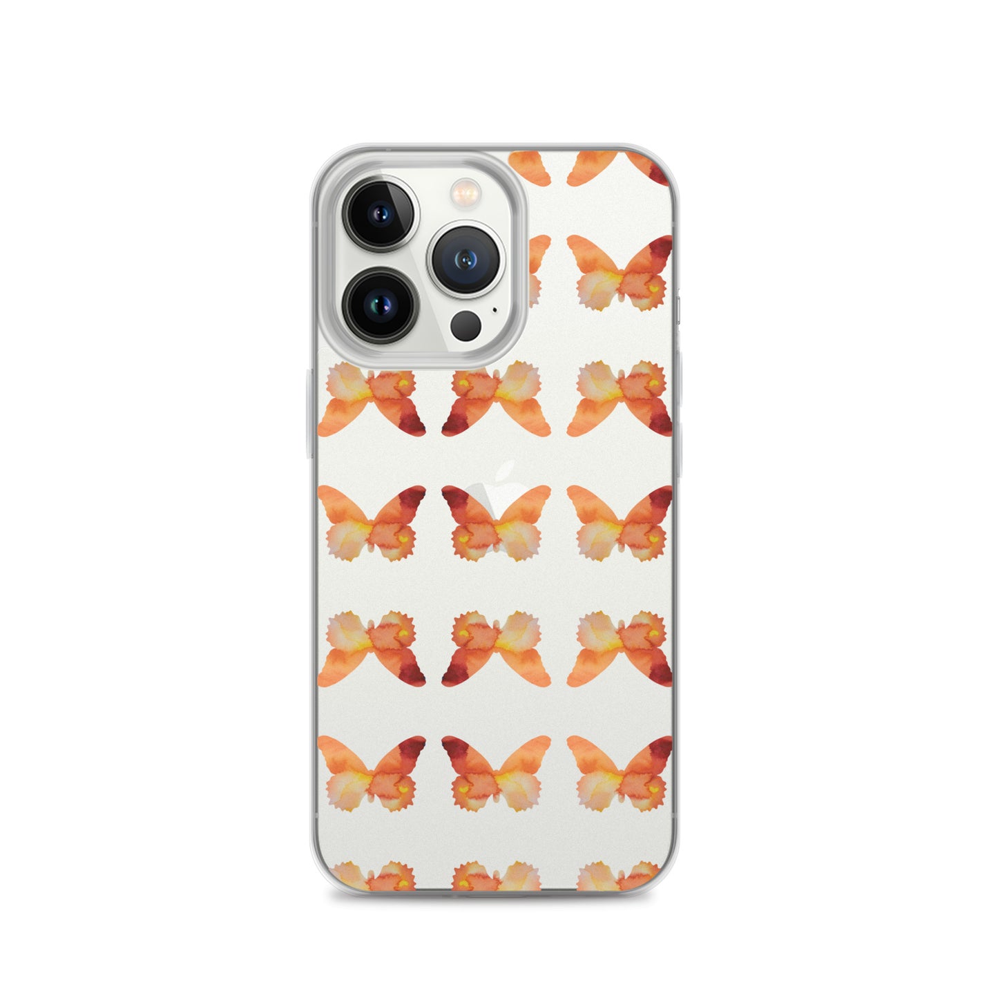Clear Case for iPhone Orange