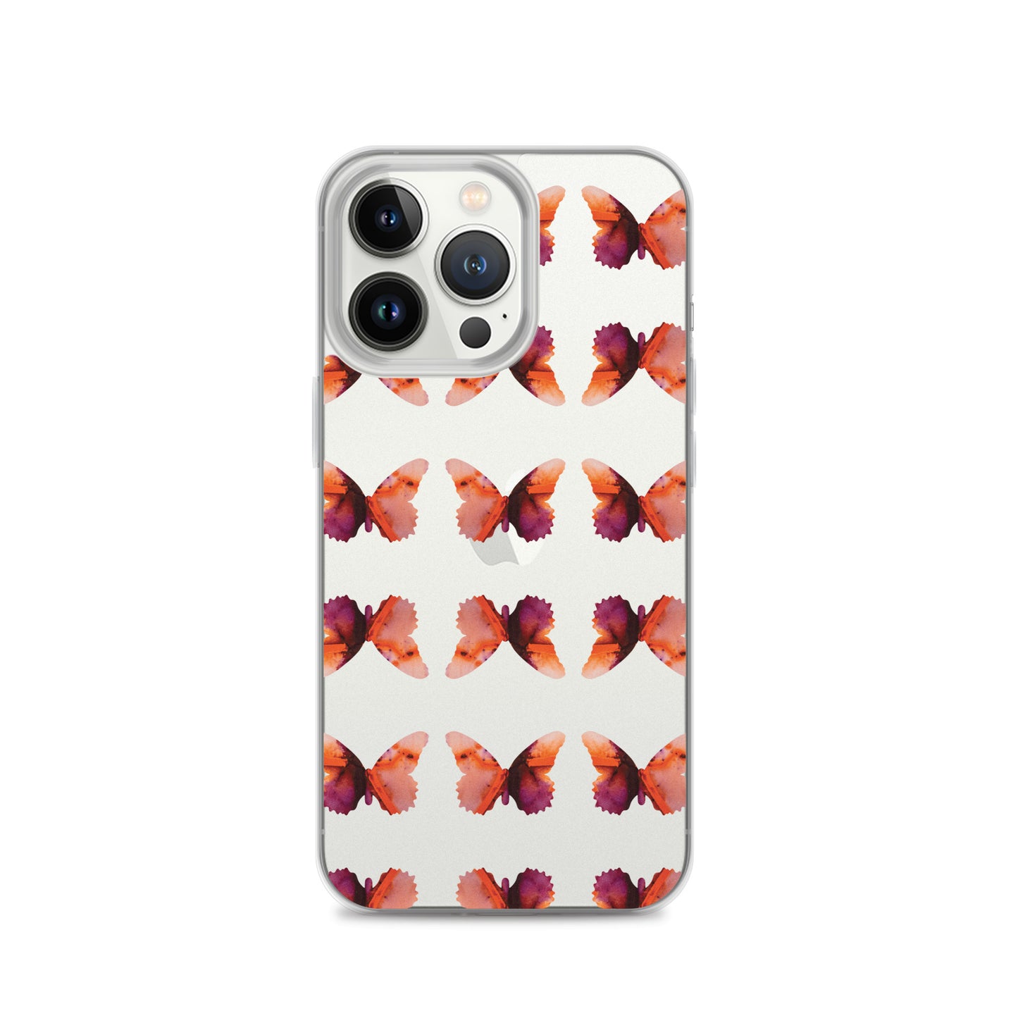 Clear Case for iPhone Scarlet