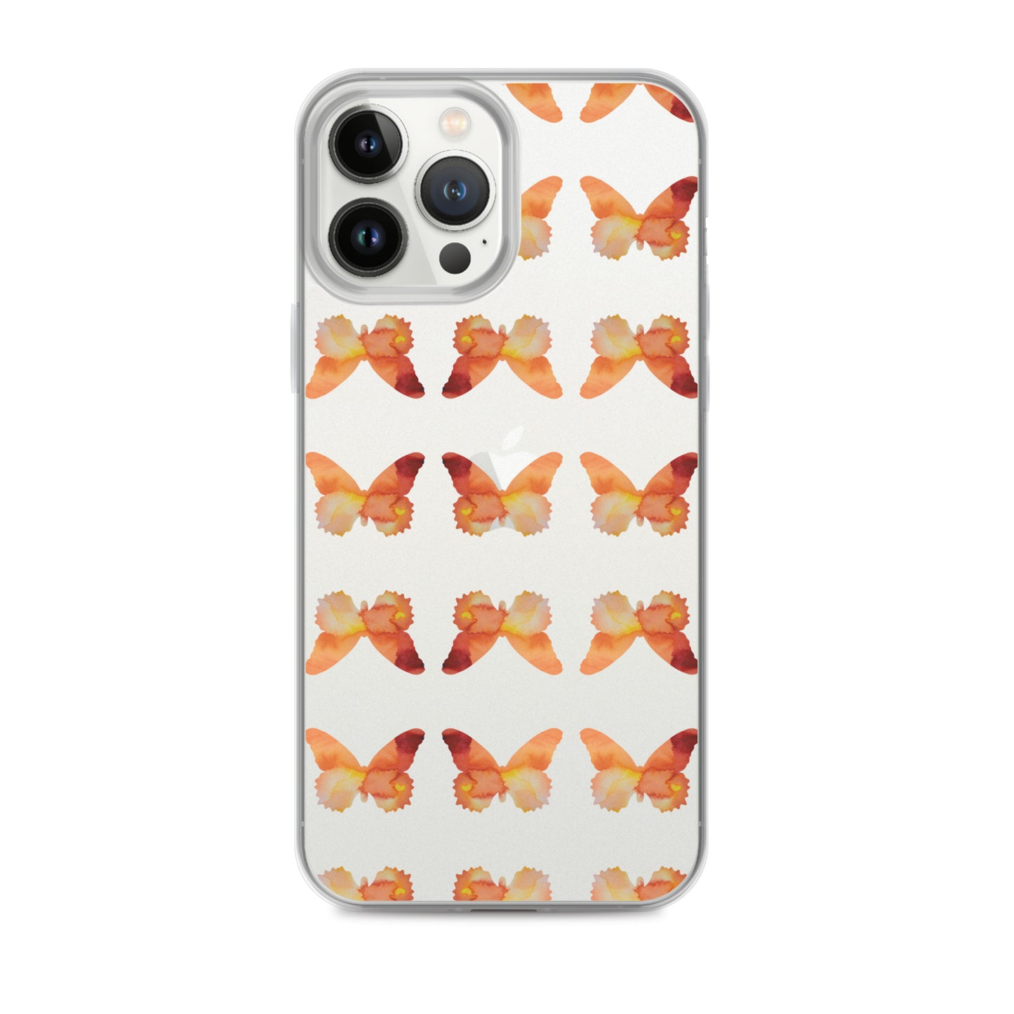Clear Case for iPhone Orange