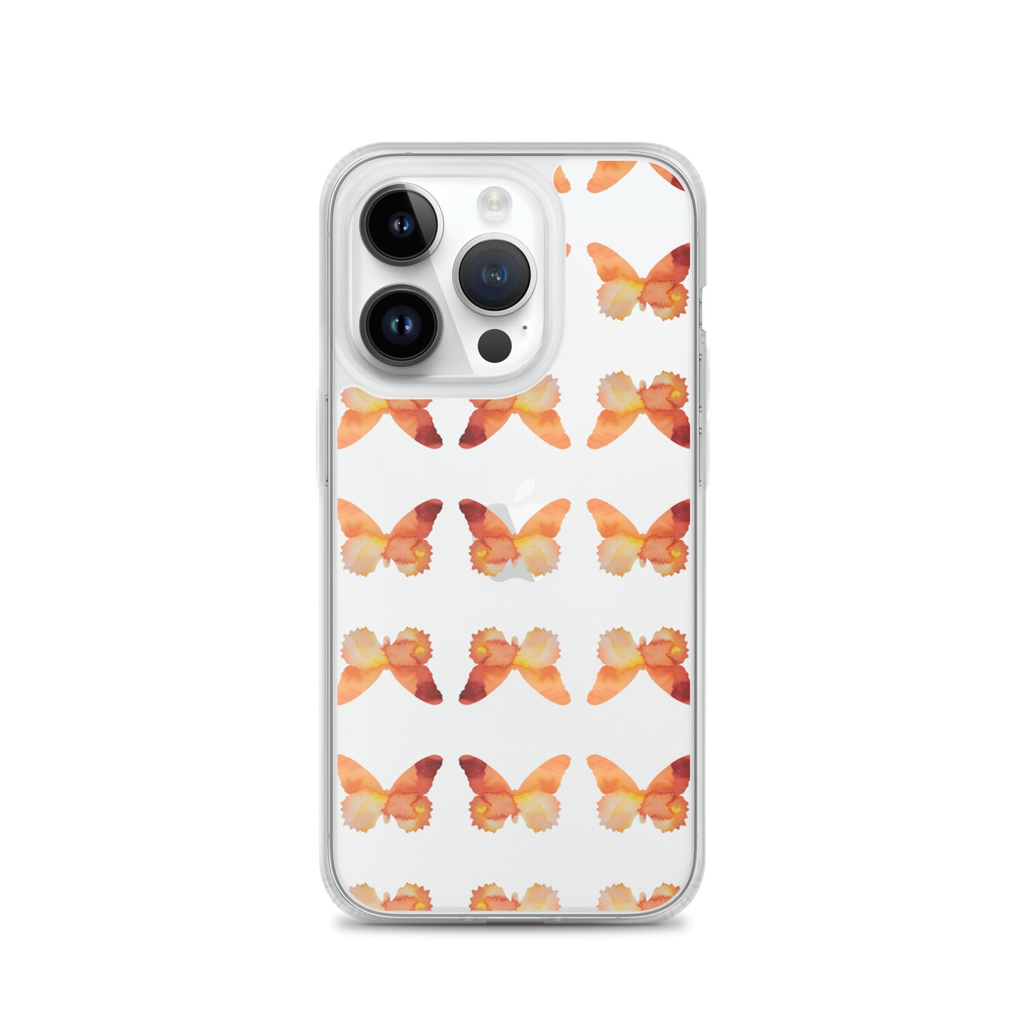 Clear Case for iPhone Orange