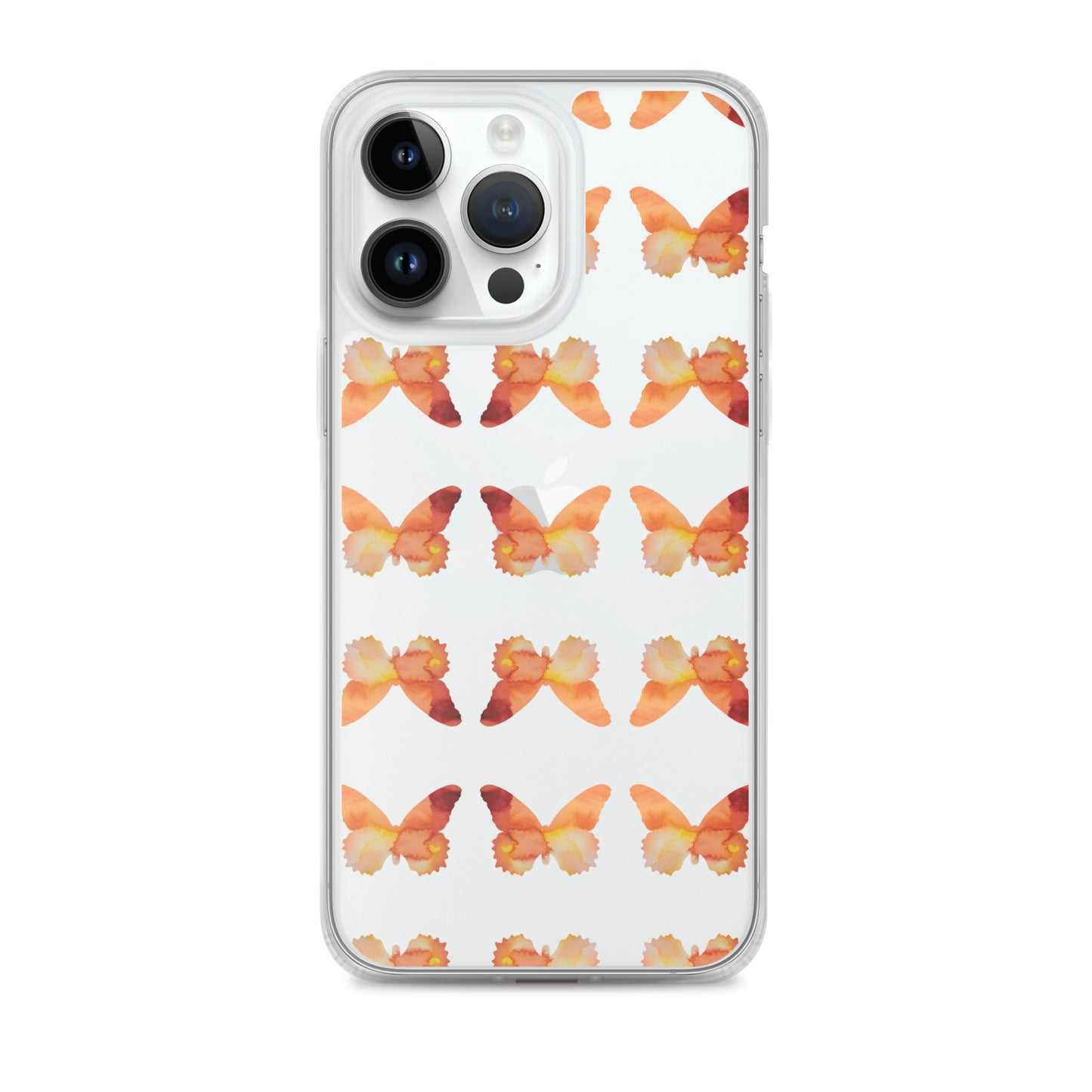 Clear Case for iPhone Orange