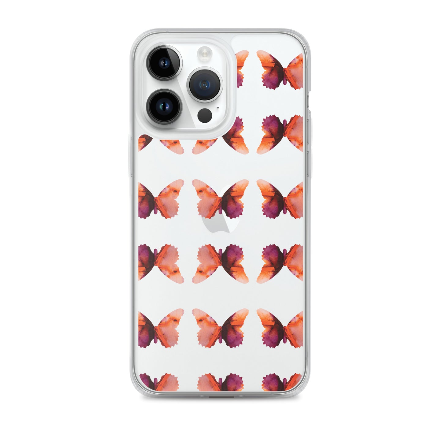 Clear Case for iPhone Scarlet