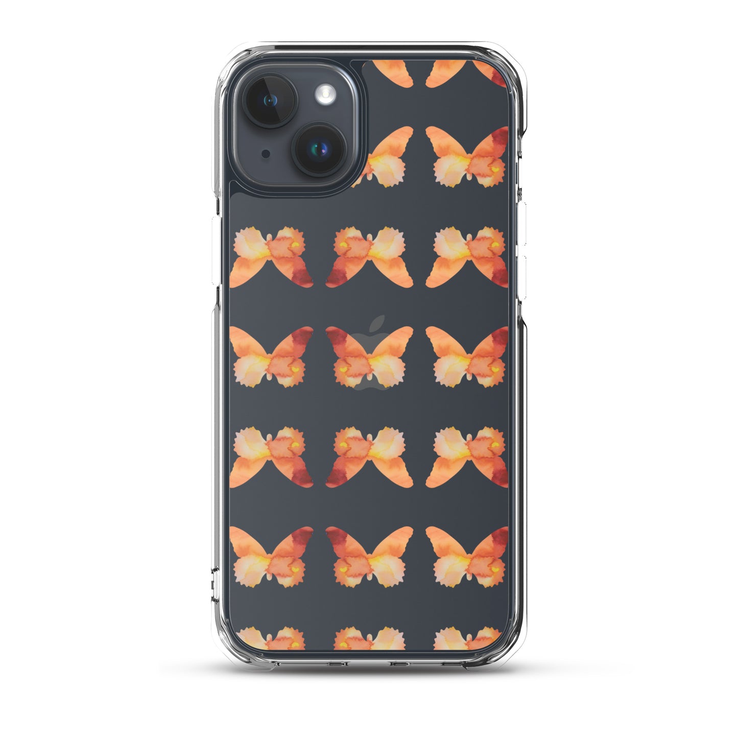 Clear Case for iPhone Orange