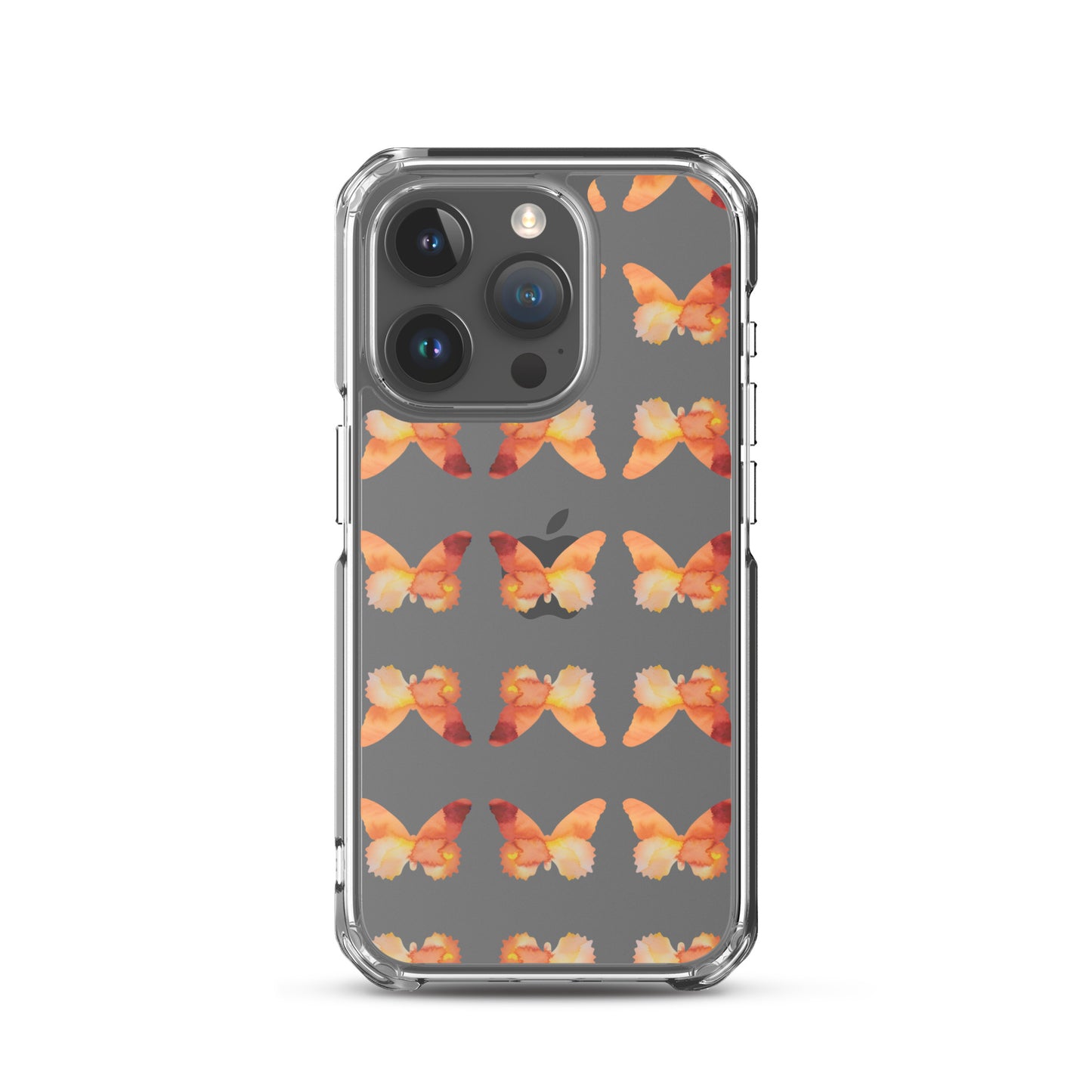 Clear Case for iPhone Orange