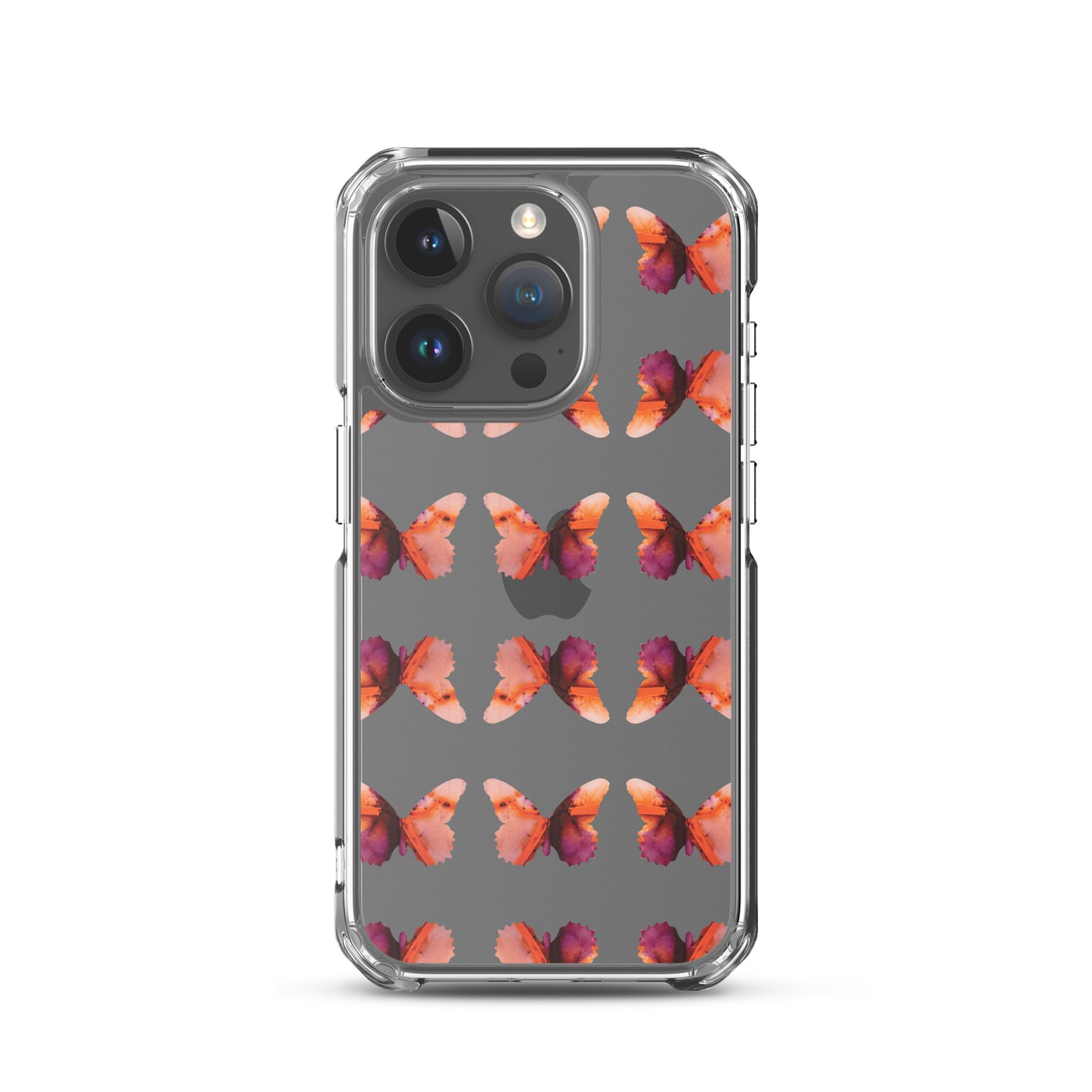 Clear Case for iPhone Scarlet