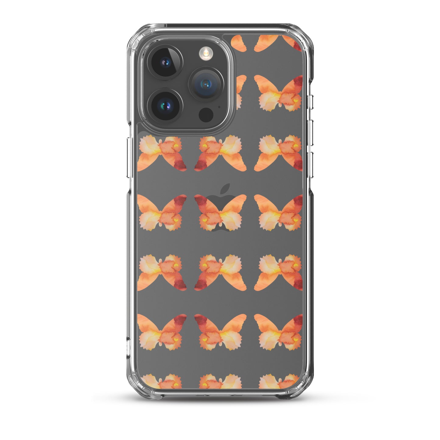 Clear Case for iPhone Orange