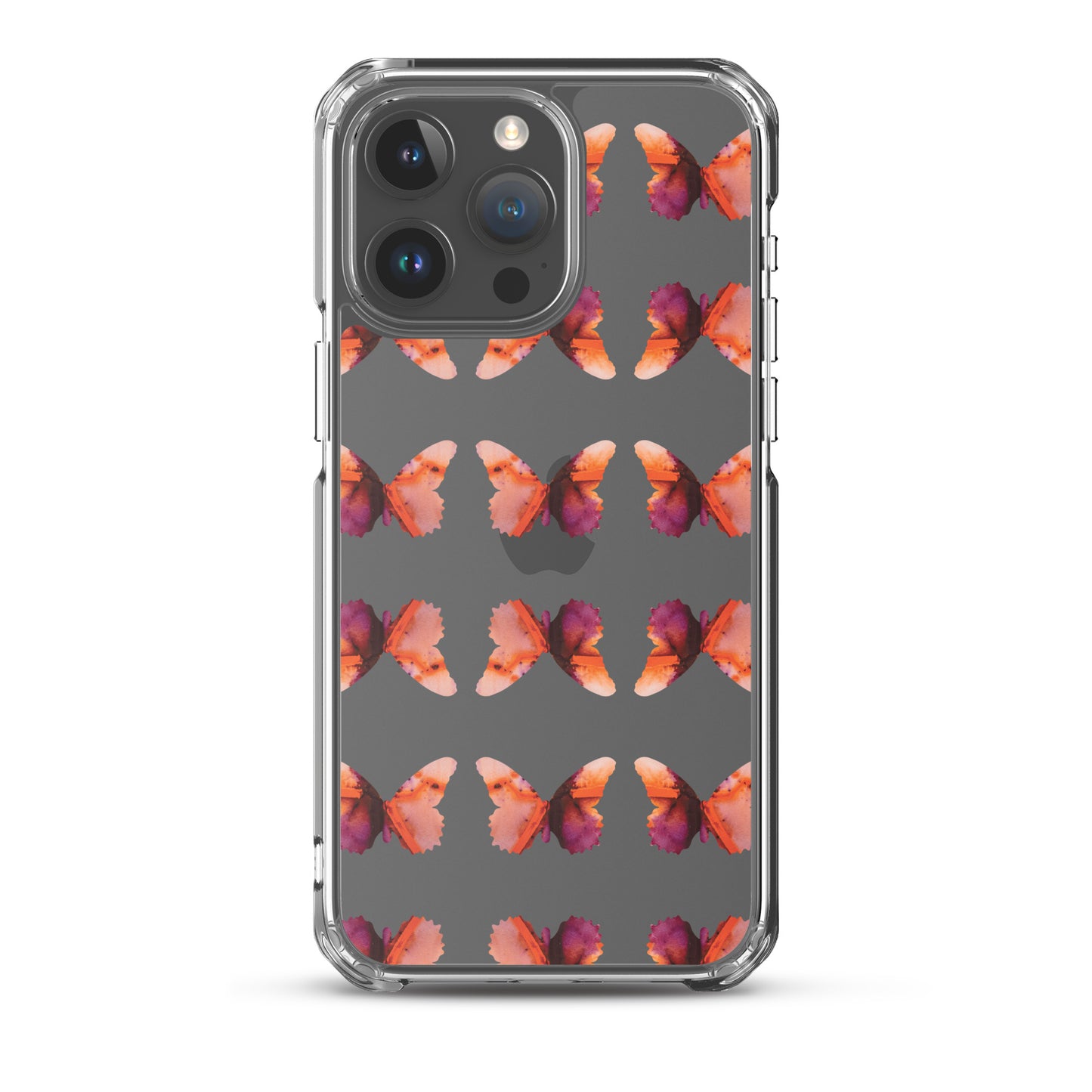 Clear Case for iPhone Scarlet