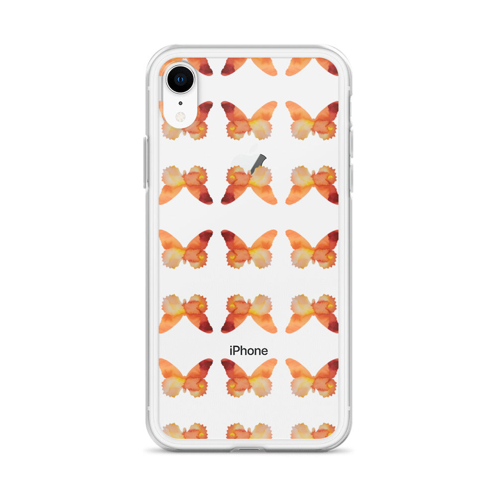 Clear Case for iPhone Orange