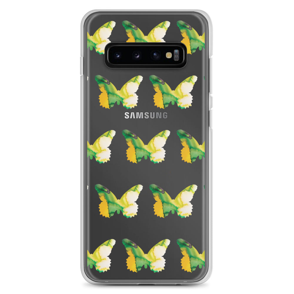 Clear Case for Samsung Tropical Green