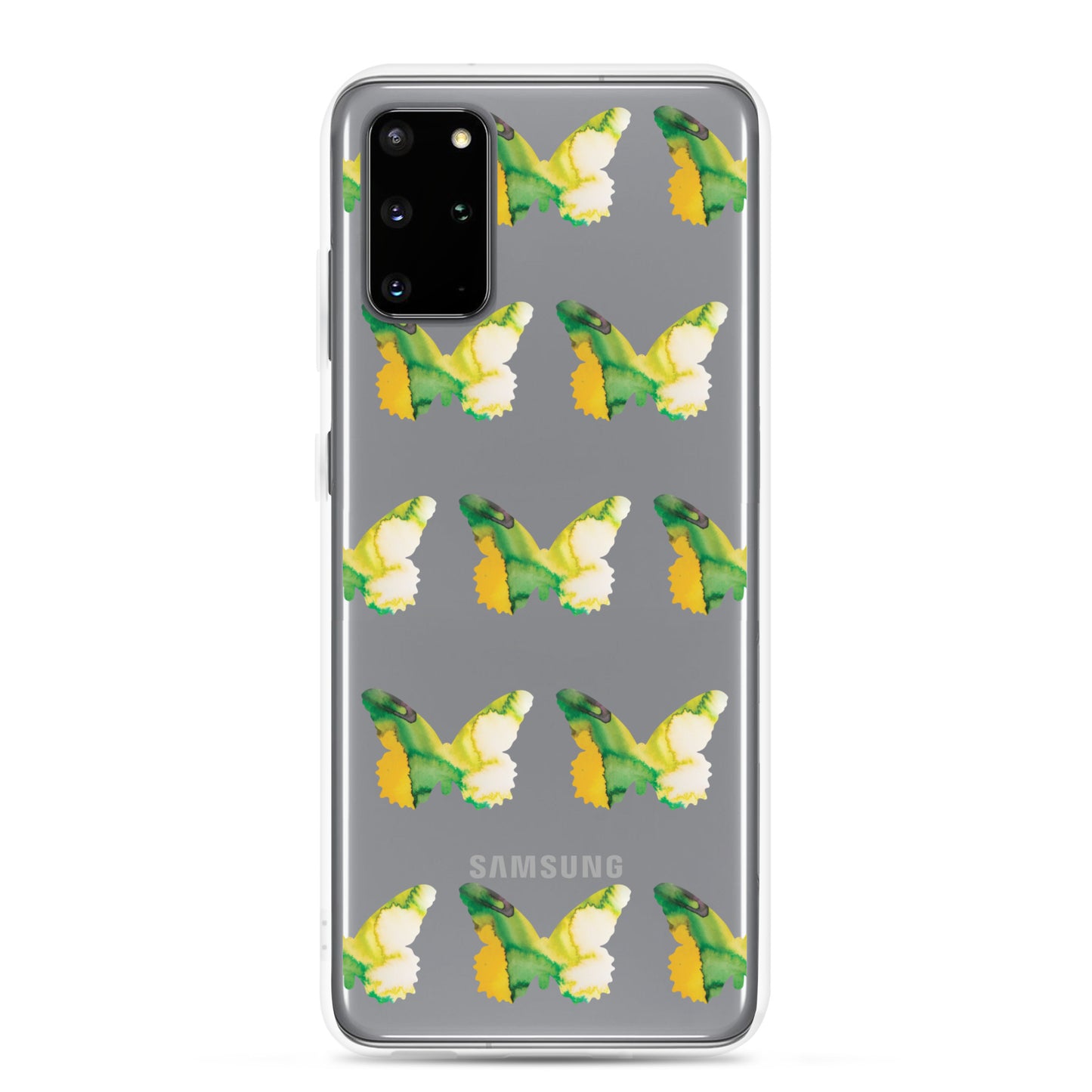 Clear Case for Samsung Tropical Green