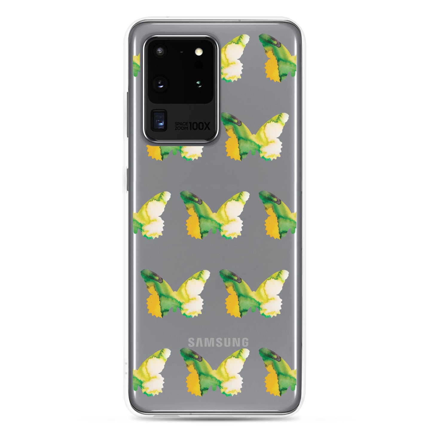 Clear Case for Samsung Tropical Green