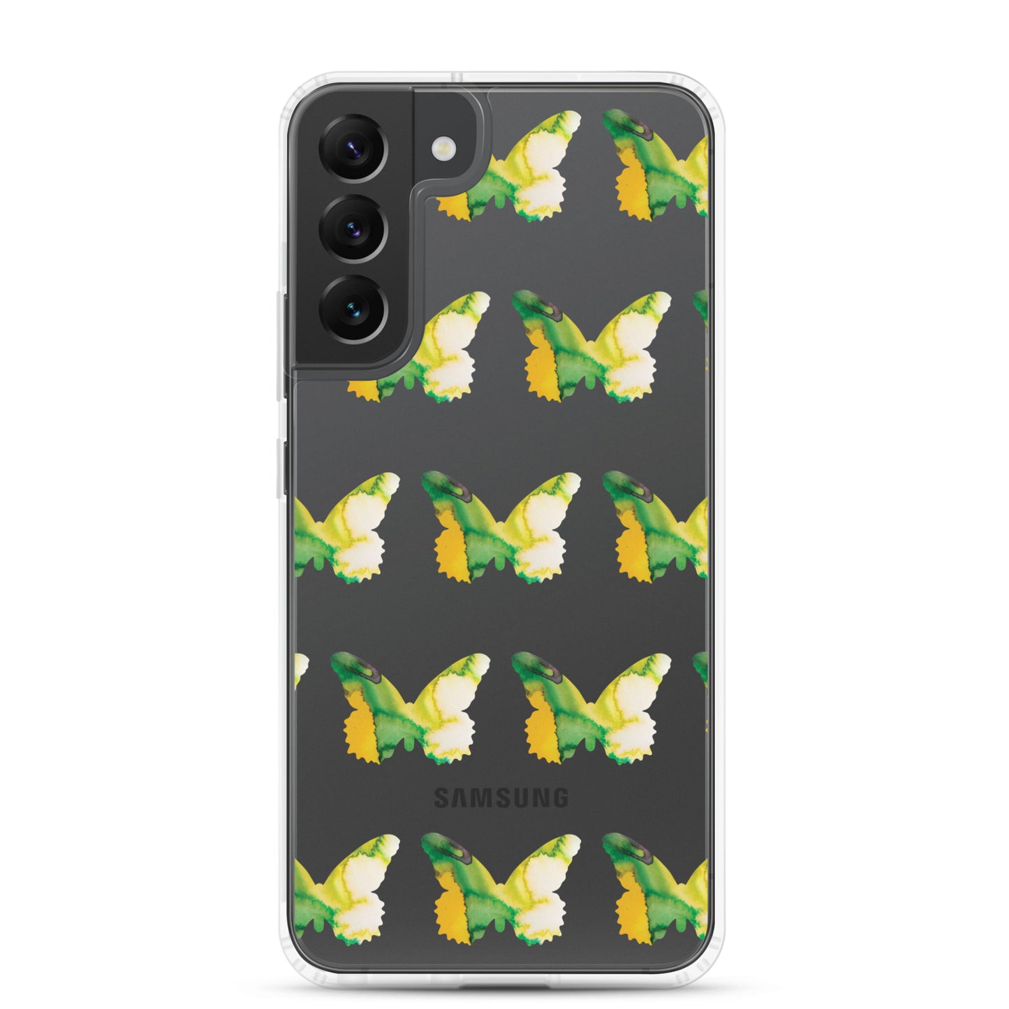 Clear Case for Samsung Tropical Green