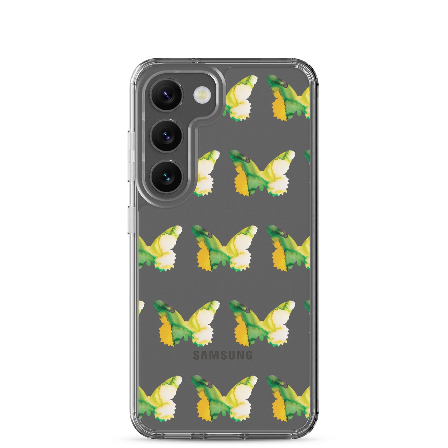 Clear Case for Samsung Tropical Green