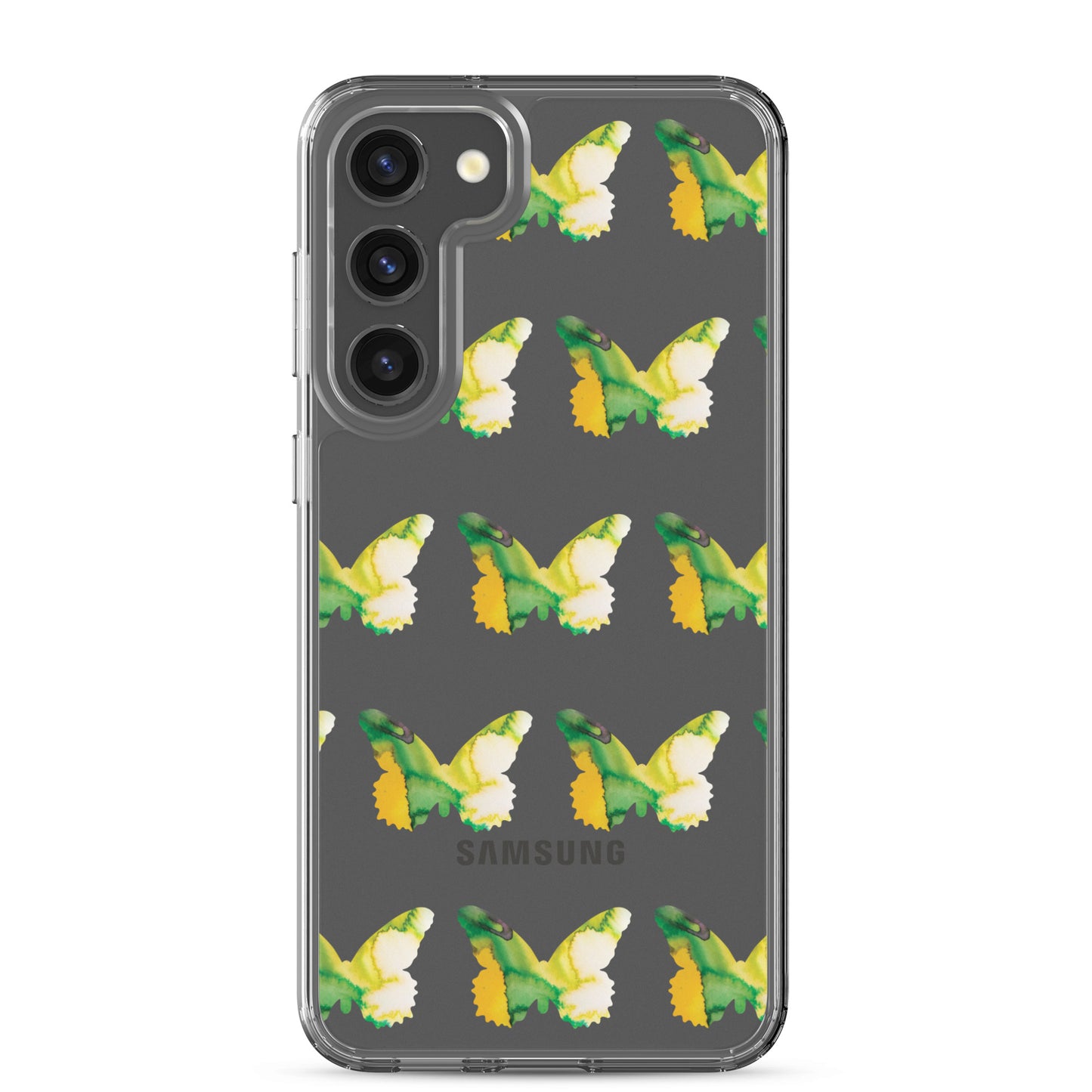 Clear Case for Samsung Tropical Green