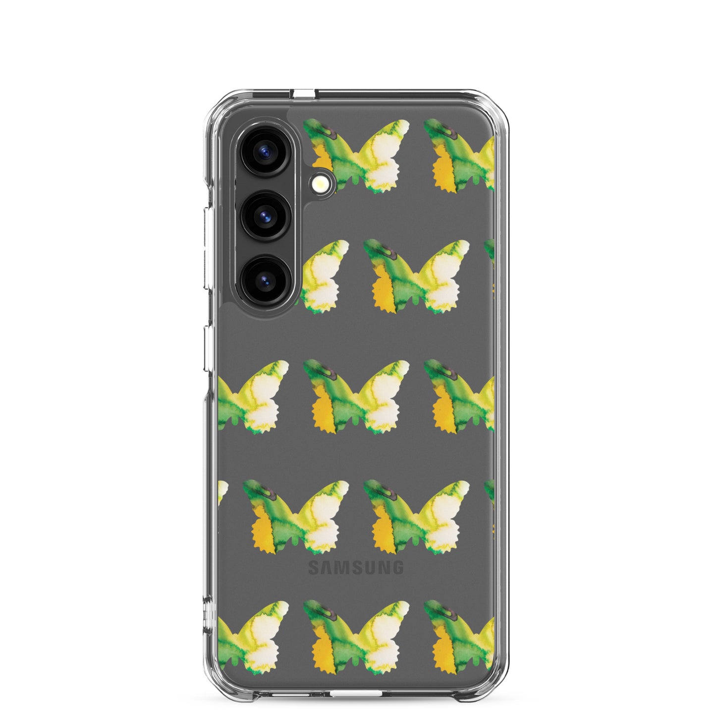 Clear Case for Samsung Tropical Green