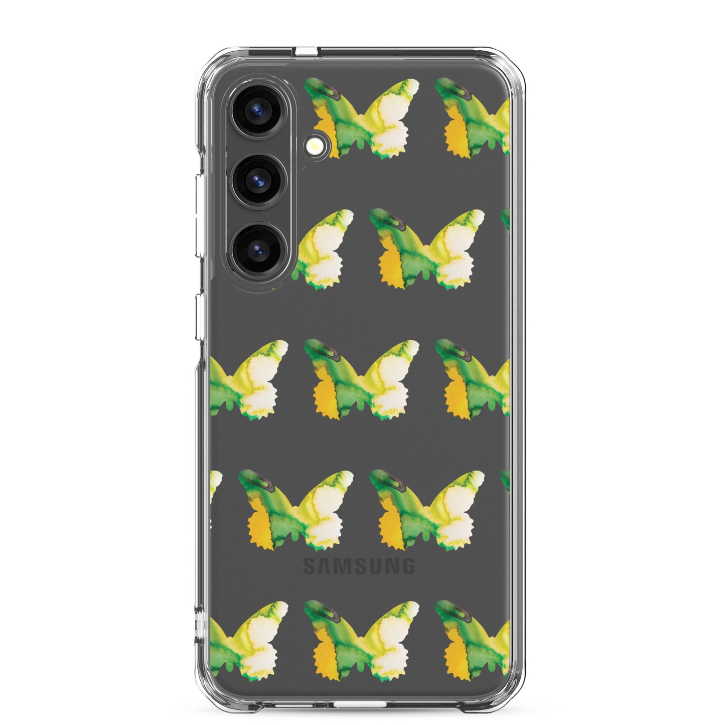 Clear Case for Samsung Tropical Green