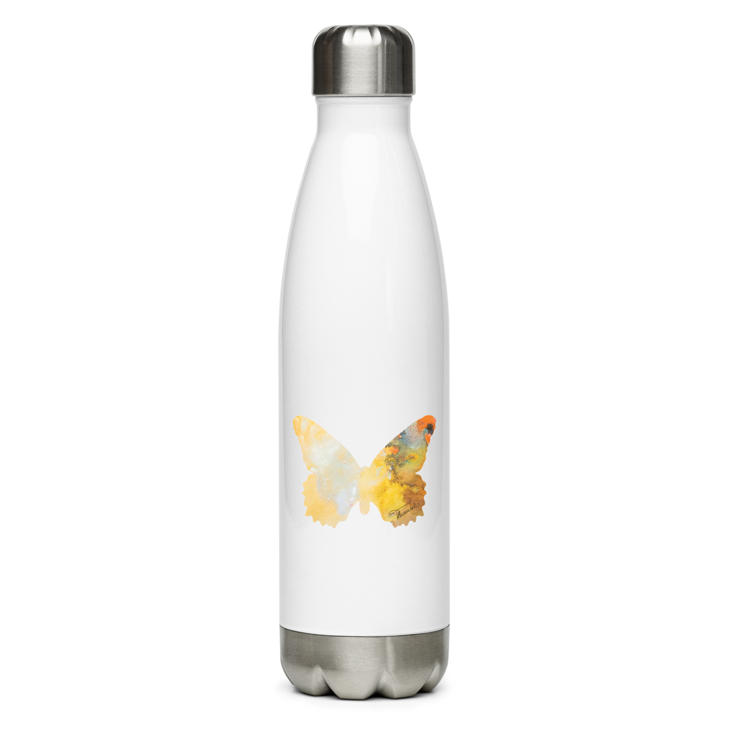 Stainless steel water bottle Yellow