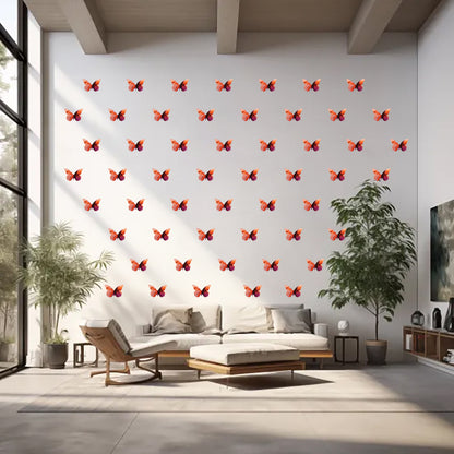 Scarlet Butterfly Decal Set