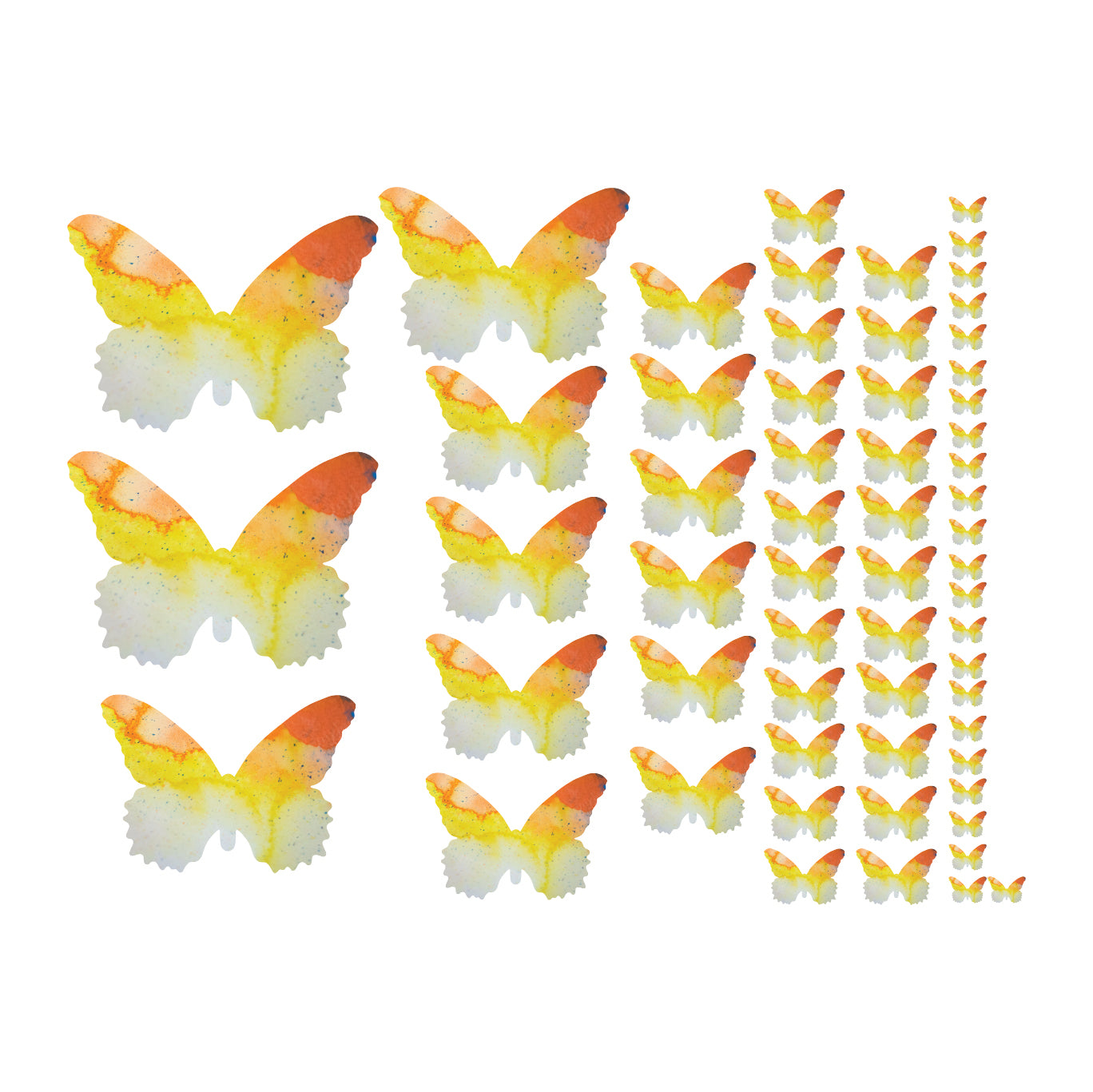 Sunrise Butterfly Decal Set