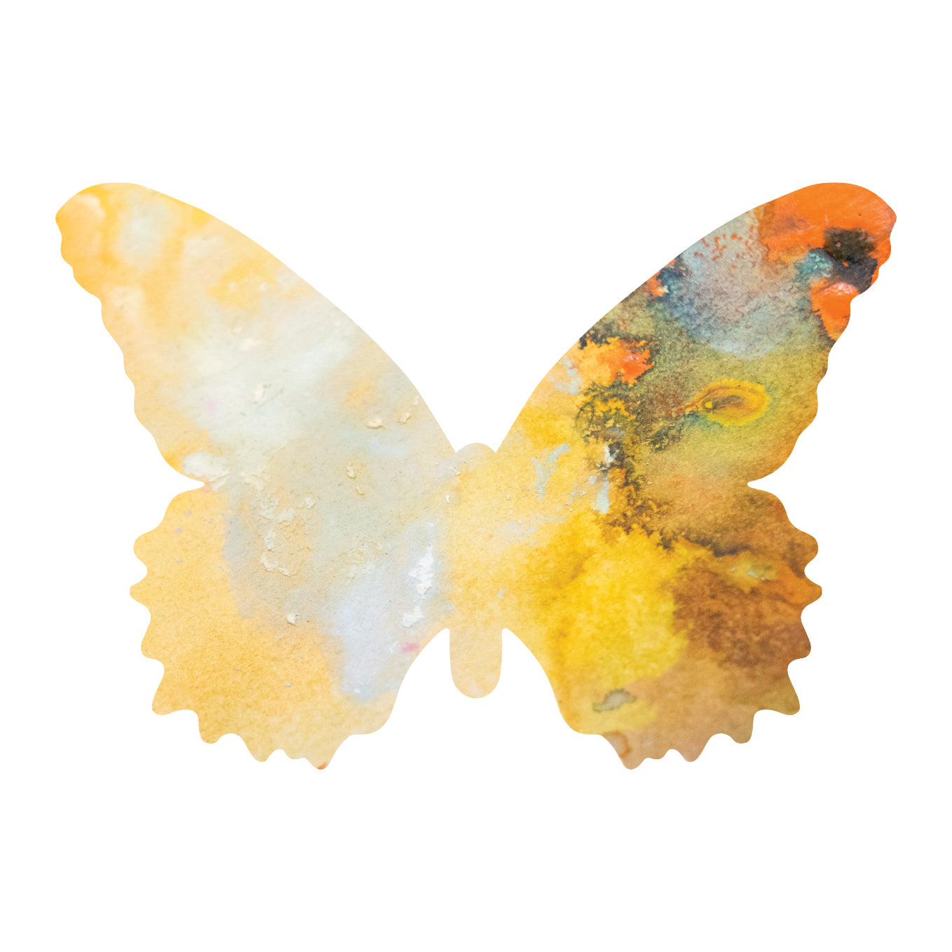 Yellow Butterfly Decal Set