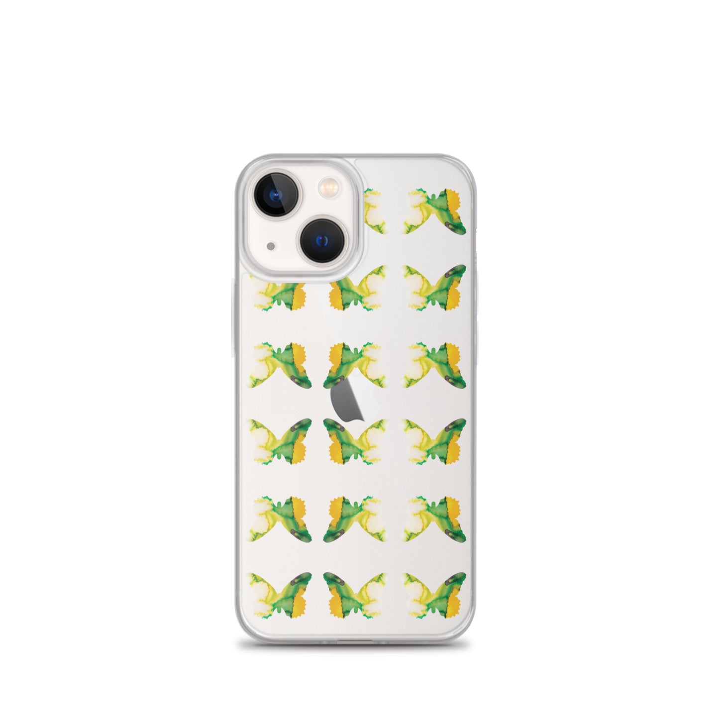 Clear Case for iPhone Tropical Green