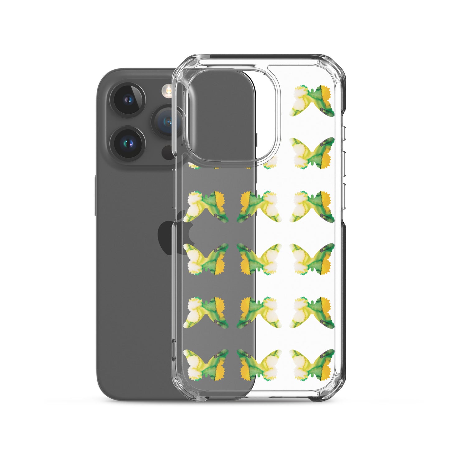 Clear Case for iPhone Tropical Green