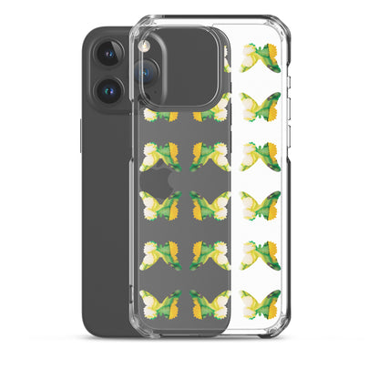 Clear Case for iPhone Tropical Green