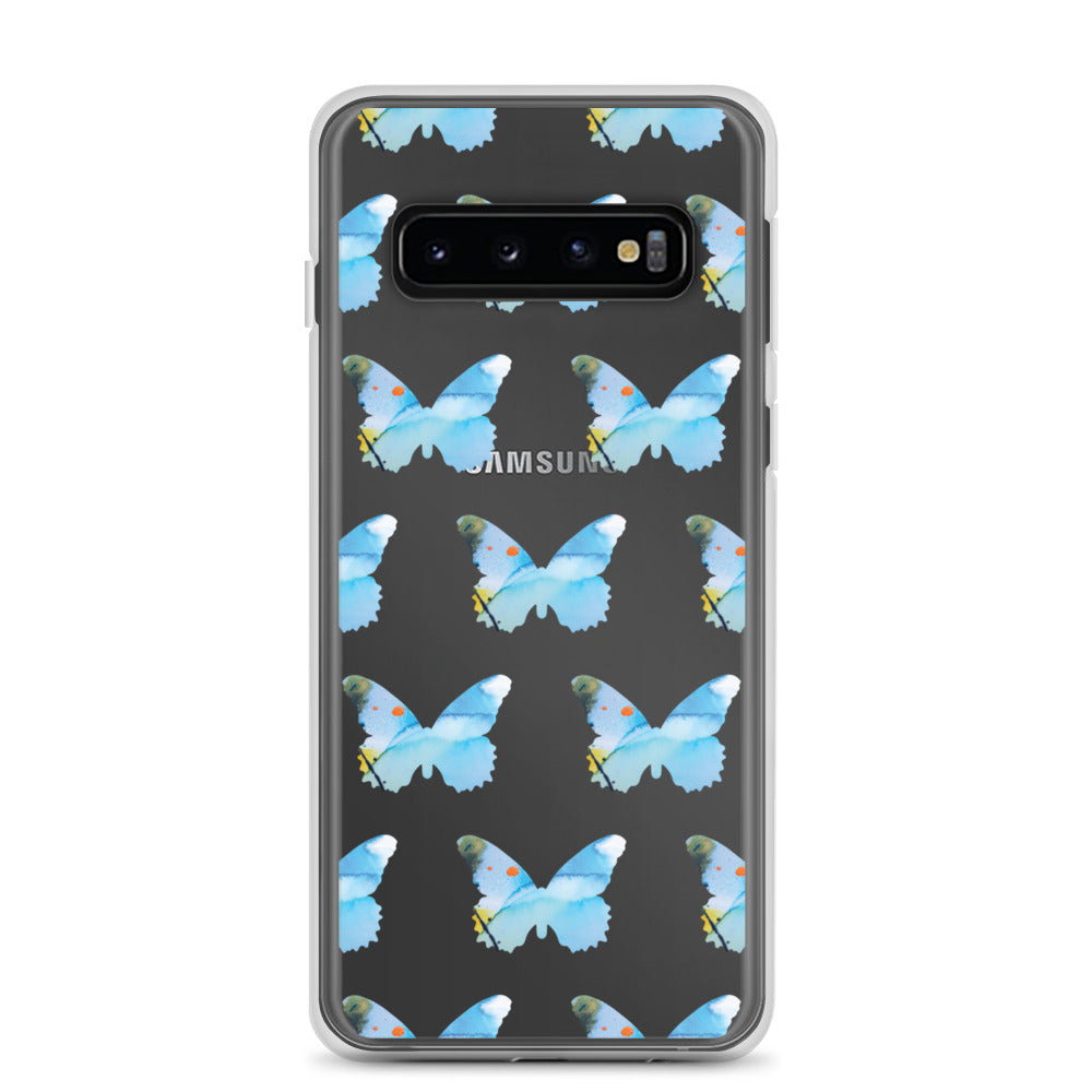 Clear Case for Samsung Light Blue