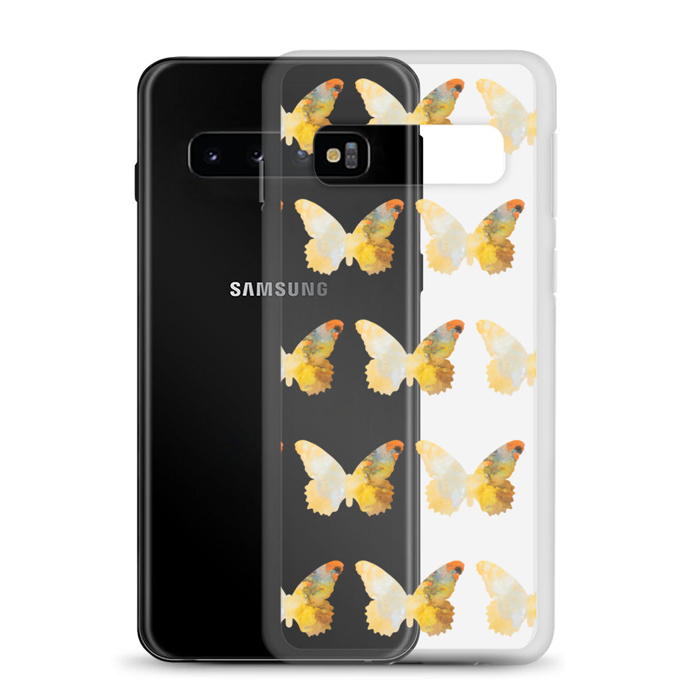 Clear Case for Samsung Yellow