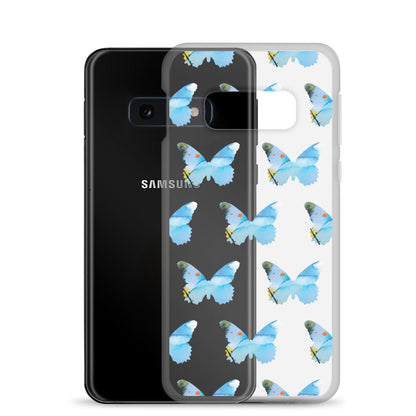 Clear Case for Samsung Light Blue