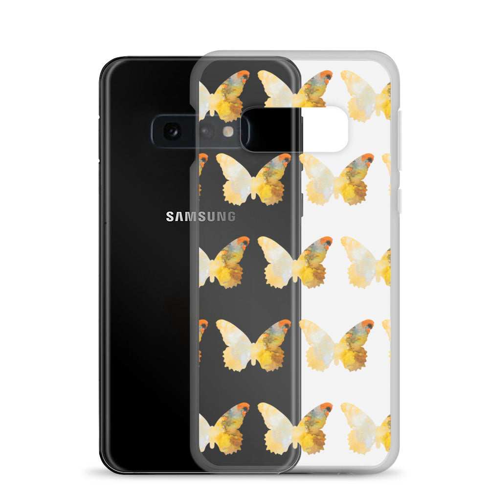 Clear Case for Samsung Yellow