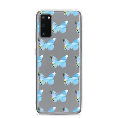 Clear Case for Samsung Light Blue