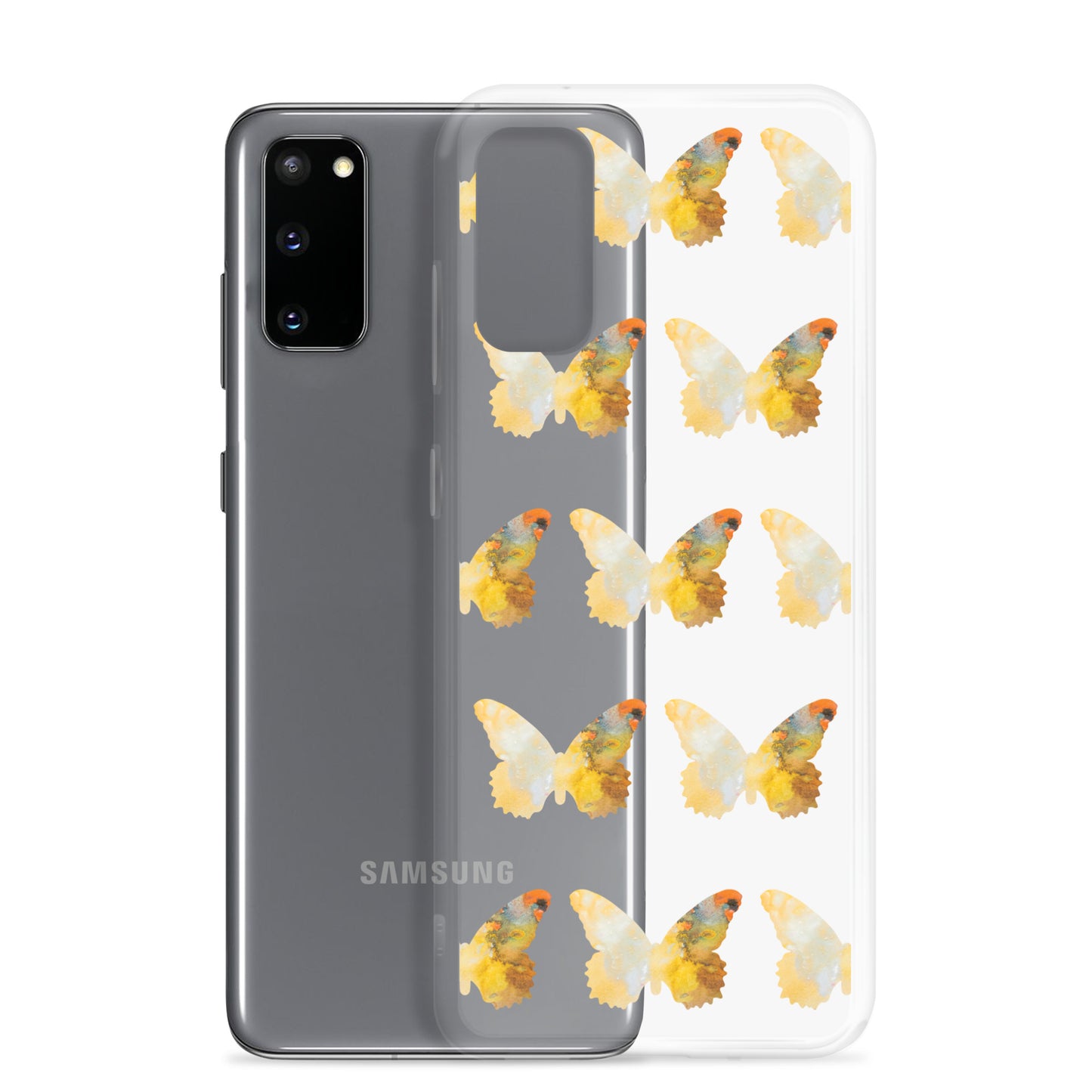 Clear Case for Samsung Yellow