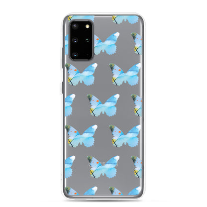 Clear Case for Samsung Light Blue