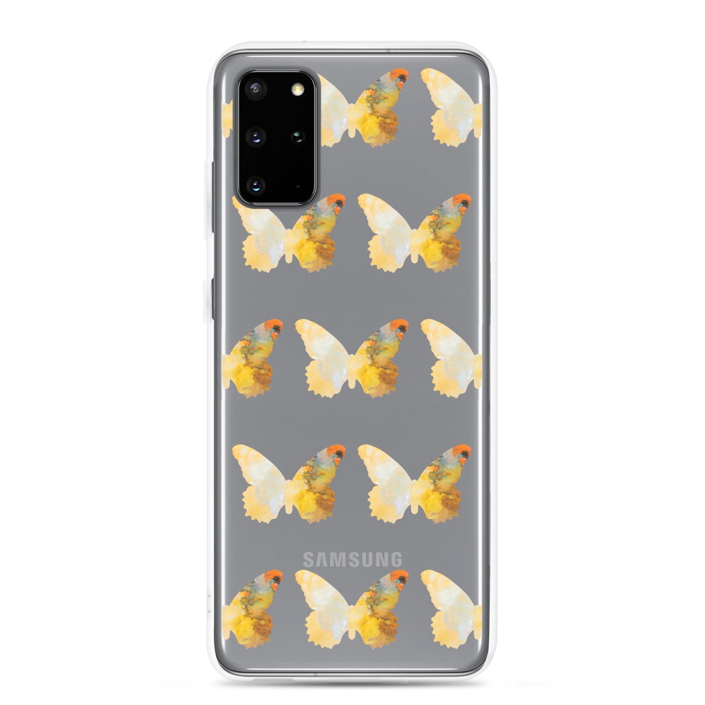 Clear Case for Samsung Yellow