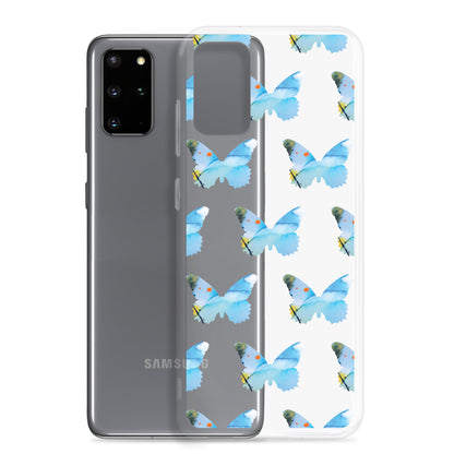 Clear Case for Samsung Light Blue