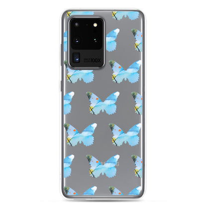 Clear Case for Samsung Light Blue