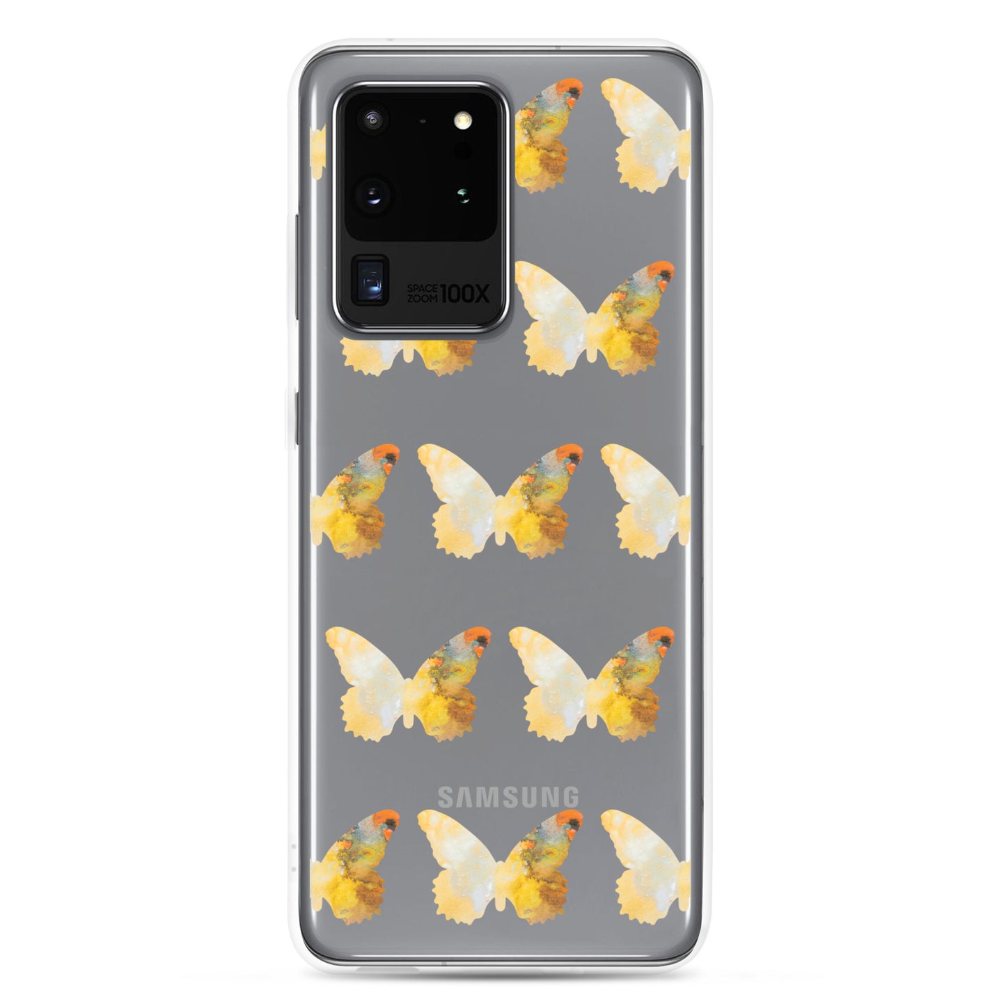 Clear Case for Samsung Yellow