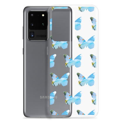 Clear Case for Samsung Light Blue